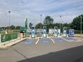 Electric vehicle charging point: BP Pulse Raunds 2025.jpg